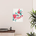 Fa La La Bouquet - White Poster Gallery Image 2