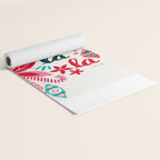 Fa La La Bouquet - White Yoga Mat Gallery Image 2