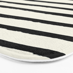 Dusty Blue x Stripes Bath Mat Gallery Image 3