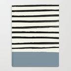 Dusty Blue x Stripes Notebook Gallery Image 4
