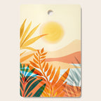 Golden Hour / Abstract Landscape Series Cutting Board Gallery Image 1