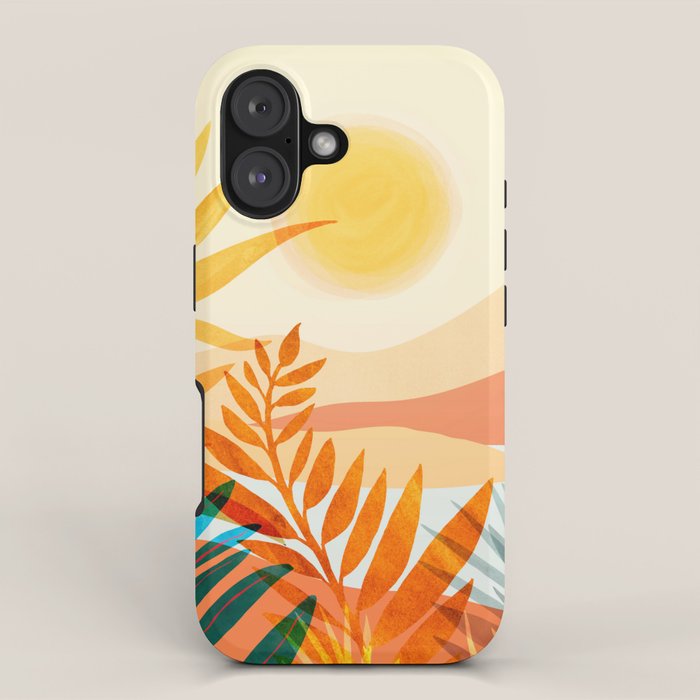 Golden Hour / Abstract Landscape Series iPhone Case Gallery Image 1