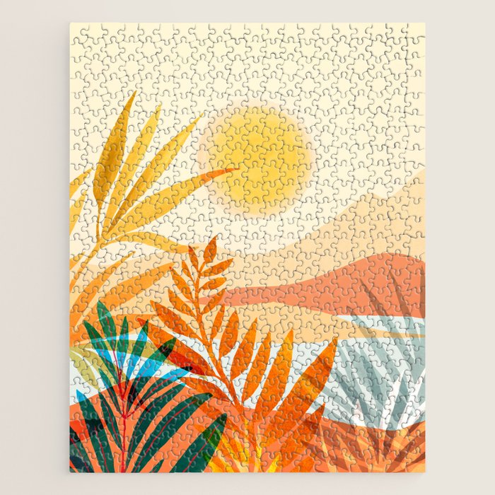 Golden Hour / Abstract Landscape Series Jigsaw Puzzle Gallery Image 1