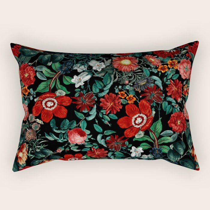 NIGHT GARDEN XXVI Rectangular Pillow Gallery Image 2