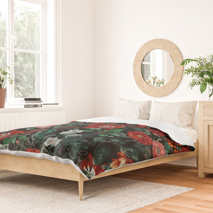 NIGHT GARDEN XXVI Duvet Cover Gallery Image 2