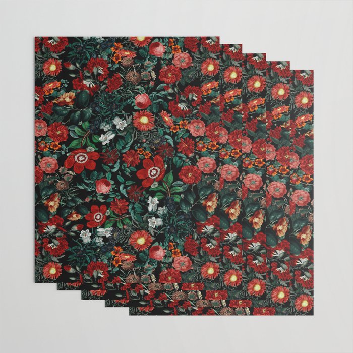 NIGHT GARDEN XXVI Wrapping Paper Gallery Image 3