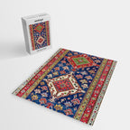 Azerbaijan Northwest Persian Long Rug Print Jigsaw Puzzle Gallery Image 2