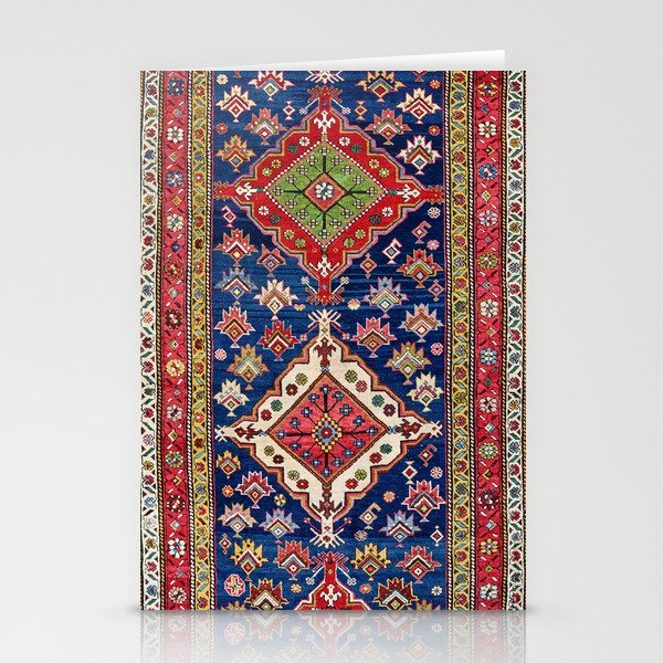 Azerbaijan Northwest Persian Long Rug Print Stationery Card Gallery Image 1