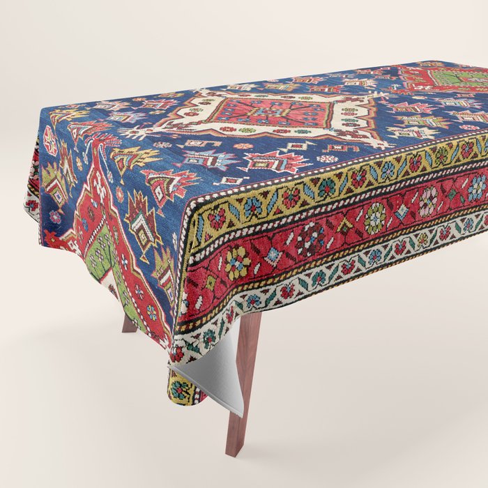 Azerbaijan Northwest Persian Long Rug Print Tablecloth Gallery Image 1