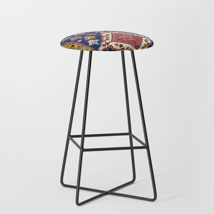 Azerbaijan Northwest Persian Long Rug Print Stool Gallery Image 1