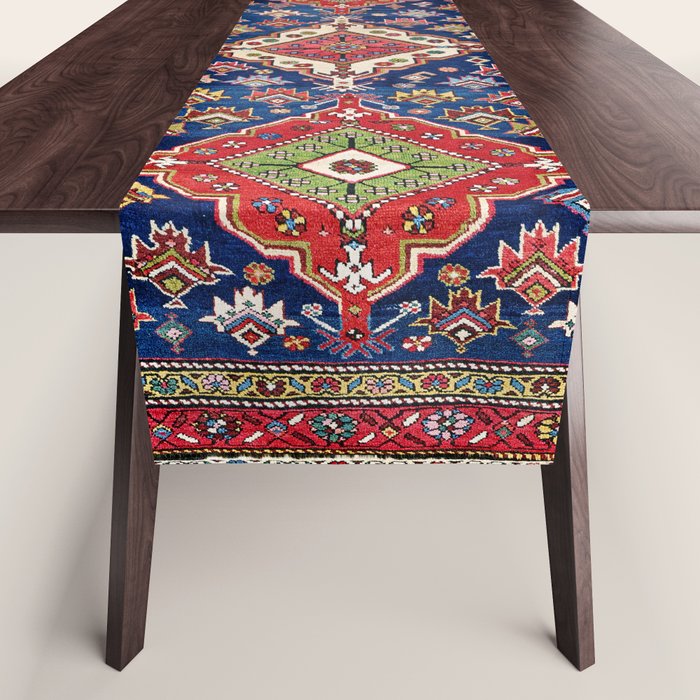 Azerbaijan Northwest Persian Long Rug Print Table Runner Gallery Image 1