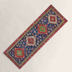 Azerbaijan Northwest Persian Long Rug Print Yoga Mat Gallery Image 1