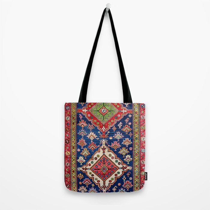 Azerbaijan Northwest Persian Long Rug Print Tote Bag Gallery Image 2