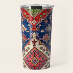 Azerbaijan Northwest Persian Long Rug Print Travel Mug Gallery Image 1