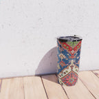 Azerbaijan Northwest Persian Long Rug Print Travel Mug Gallery Image 4