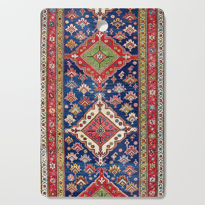 Azerbaijan Northwest Persian Long Rug Print Cutting Board Gallery Image 1
