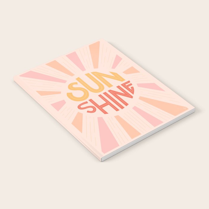 Sunshine Hand Lettering Notebook Gallery Image 1