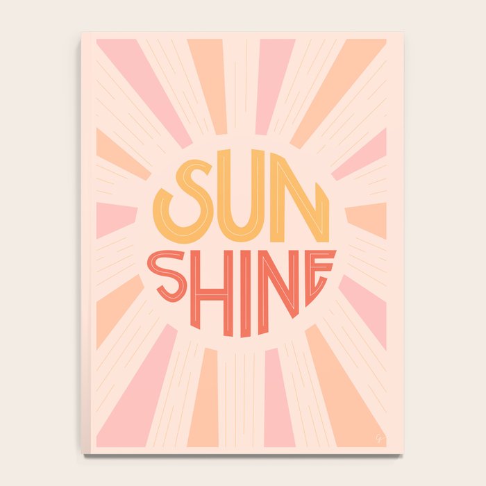 Sunshine Hand Lettering Notebook Gallery Image 4