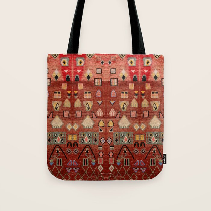 Heritage Moroccan Berber Style Design D9 Tote Bag Gallery Image 1