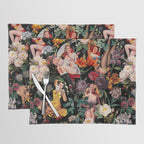 Floral and Pin-Up Girls III - Night Placemat Gallery Image 1