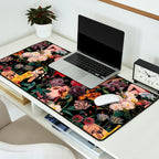 Floral and Pin-Up Girls III - Night Desk Mat Gallery Image 2