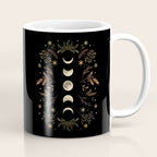 Moonlight Garden - Winter Brown Coffee Mug Gallery Image 1
