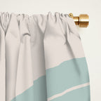 Two Tone Line Curvature XL Window Curtain Gallery Image 2