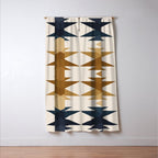 Bold Geometric Triangles V Window Curtain Gallery Image 3