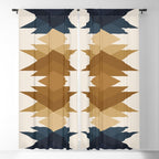 Bold Geometric Triangles V Window Curtain Gallery Image 5