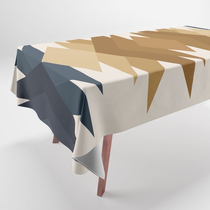 Bold Geometric Triangles V Tablecloth Gallery Image 1