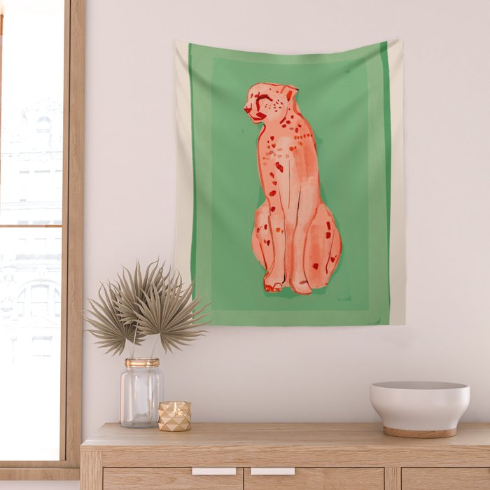 Cheetah 10 Wall Tapestry Gallery Image 2