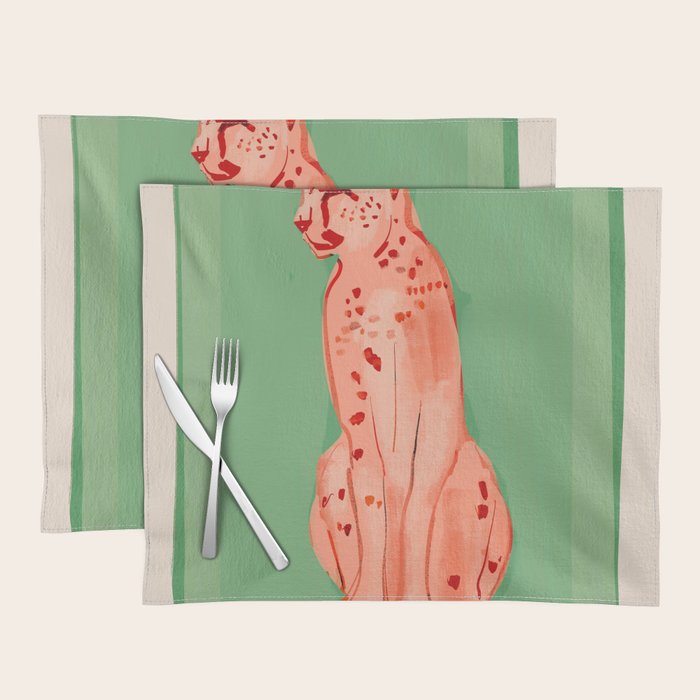 Cheetah 10 Placemat Gallery Image 1