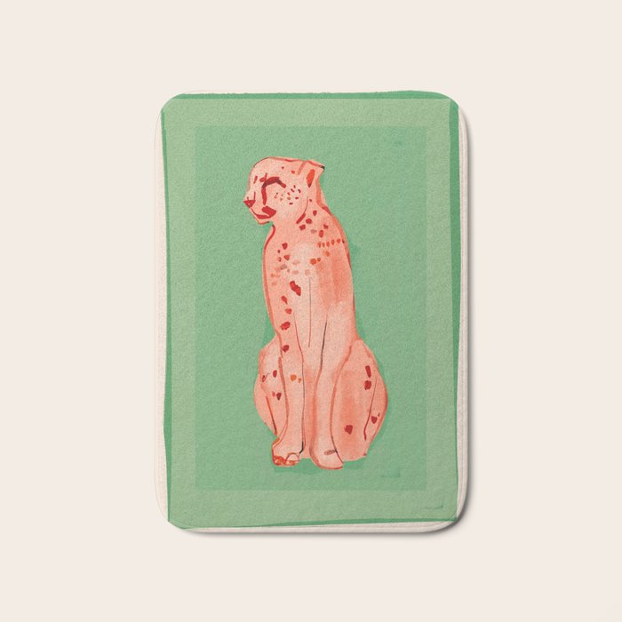 Cheetah 10 Bath Mat Gallery Image 1