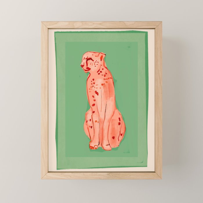 Cheetah 10 Mini Art Print Gallery Image 1