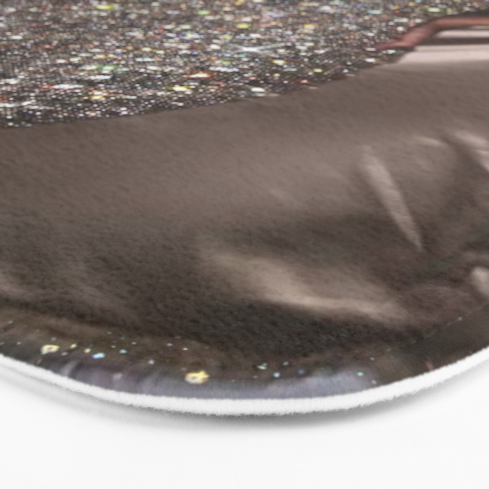 CELEBRATING MOOD | glitter | glamour | shiny | fashion | dress | gorgeous | style | chic | elegant  Bath Mat Gallery Image 3