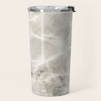 Clear water | beach fine art photography | sea wave and sand Travel Mug Gallery Image 2