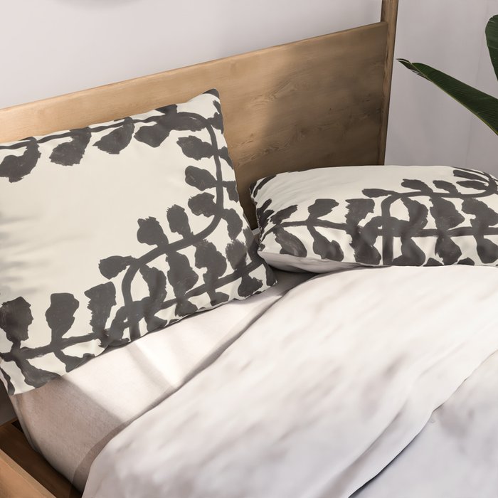 Ink Vine  Pillow Sham Gallery Image 2