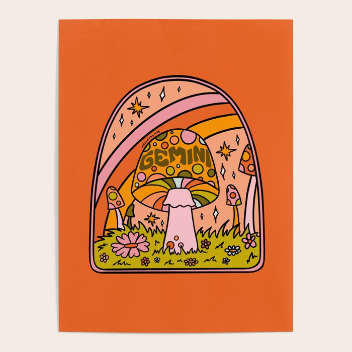 Gemini Mushroom Poster Gallery Image 4