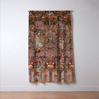 Romantic Antique Kashmar Persian Window Curtain Gallery Image 3