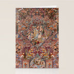Romantic Antique Kashmar Persian Stationery Card Gallery Image 2