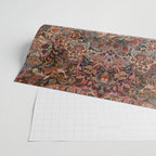 Romantic Antique Kashmar Persian Wrapping Paper Gallery Image 2