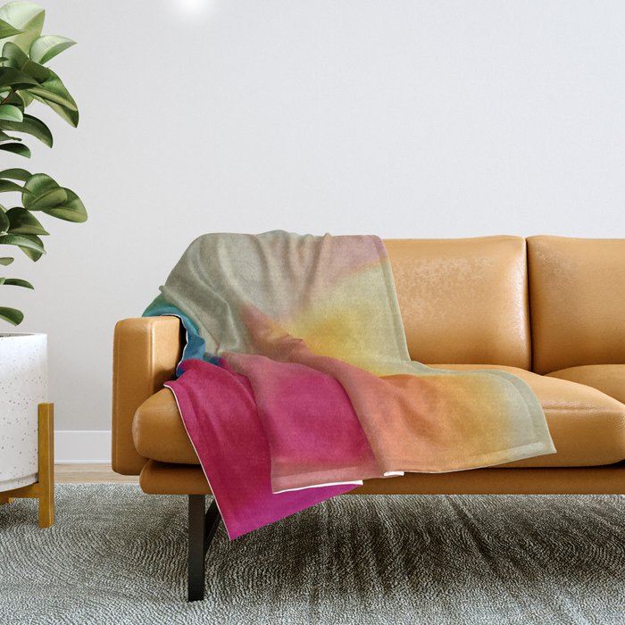 Hyperbloom Throw Blanket Gallery Image 1