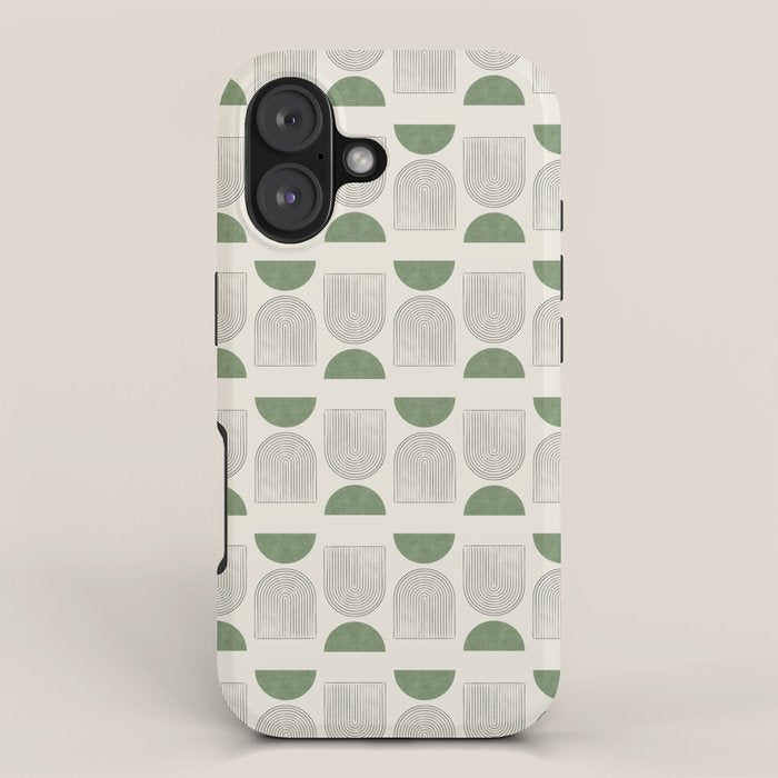 Arch balance green iPhone Case Gallery Image 1