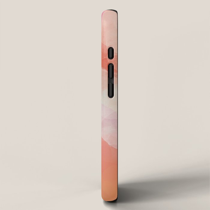 dreamy days in pink peach aquarell iPhone Case Gallery Image 2