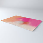 dreamy days in pink peach aquarell Rug Gallery Image 3