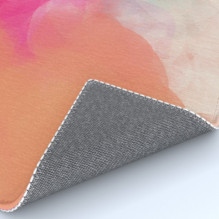 dreamy days in pink peach aquarell Rug Gallery Image 4