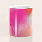 dreamy days in pink peach aquarell Coffee Mug Gallery Image 4