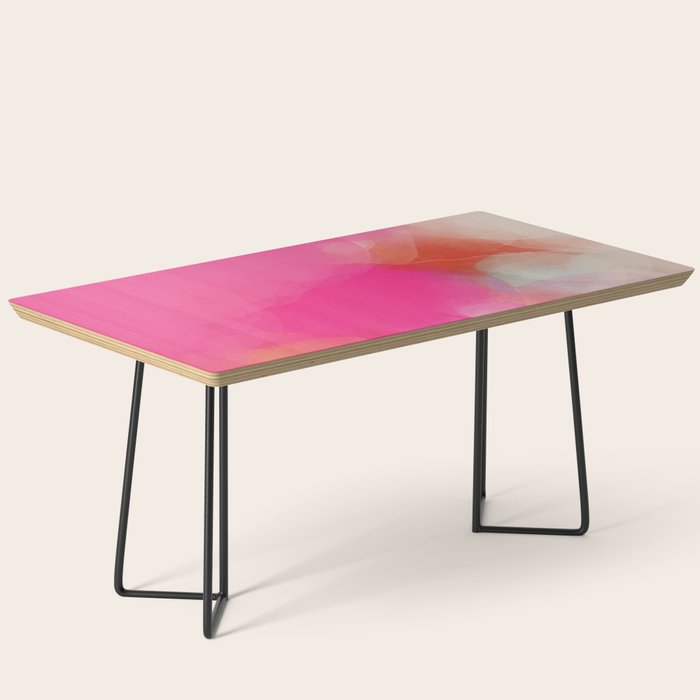 dreamy days in pink peach aquarell Coffee Table Gallery Image 1