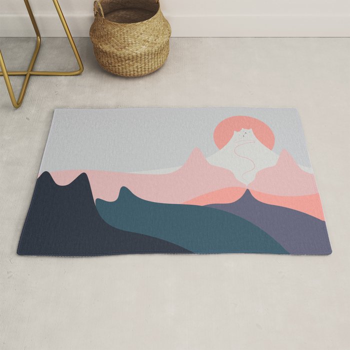 Cat Landscape 129 Rug Gallery Image 1