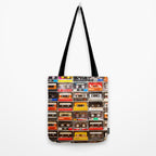 Something Nostalgic V - Music - Global Language #decor #society6 #buyart Tote Bag Gallery Image 2